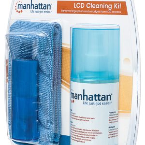 Sredstvo za čišćenje ekrana Manhattan 421027 sa krpicom/četkicom/200ml Dodatna oprema za računare SOPING.RS Sredstvo za čišćenje ekrana Manhattan 421027 sa krpicom/četkicom/200ml