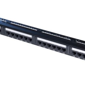 Patch panel OWIRE 19"/1U Cat6/24 port