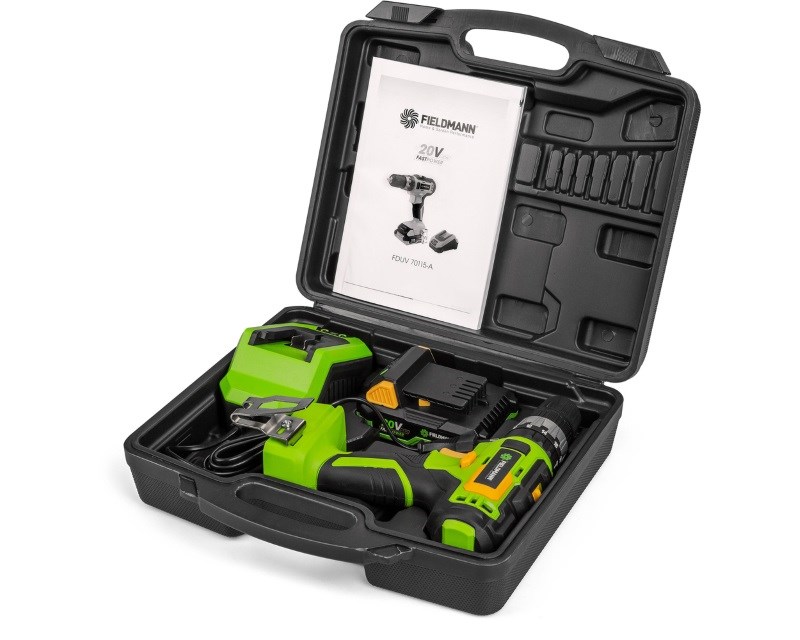 FIELDMANN FDUV 70115-A Akumulatorska bušilica 20V Alati SOPING.RS 43 FIELDMANN FDUV 70115-A Akumulatorska bušilica 20V - Слика 3