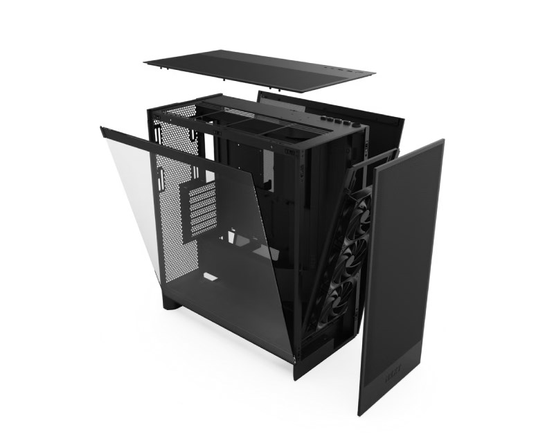 H7 Flow kućište crno (CM-H72FB-01) Kućišta računara SOPING.RS 42 H7 Flow kućište crno (CM-H72FB-01) - Слика 2