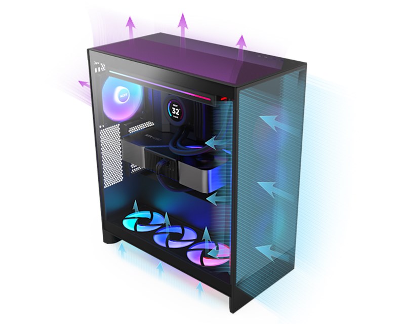 H7 Flow RGB kućište belo (CM-H72FW-R1) Kućišta računara SOPING.RS 47 H7 Flow RGB kućište belo (CM-H72FW-R1) - Слика 7
