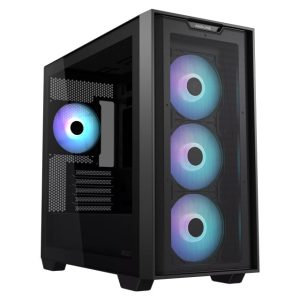 A21 PLUS TG ARGB micro-ATX kućište crno