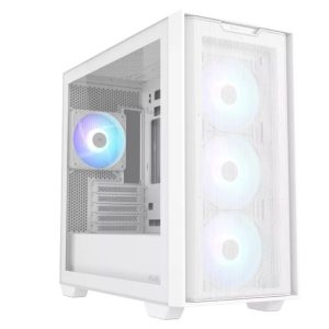 A21 PLUS ARGB micro-ATX kućište belo