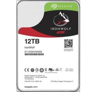 12TB 3.5" SATA III 256MB ST12000VN0008 Ironwolf hard disk