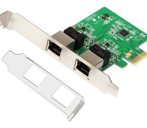PCI-Express kontroler 2-port Gigabit Ethernet