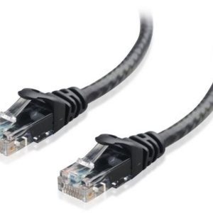 Kabl UTP patch Cat6 3m crni