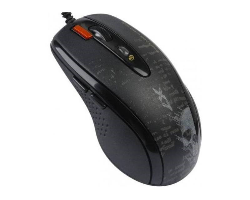 A4 TECH F5 V-Track Gaming USB crni miš Miševi SOPING.RS 42 A4 TECH F5 V-Track Gaming USB crni miš - Слика 2