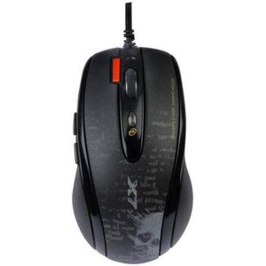 A4 TECH F5 V-Track Gaming USB crni miš