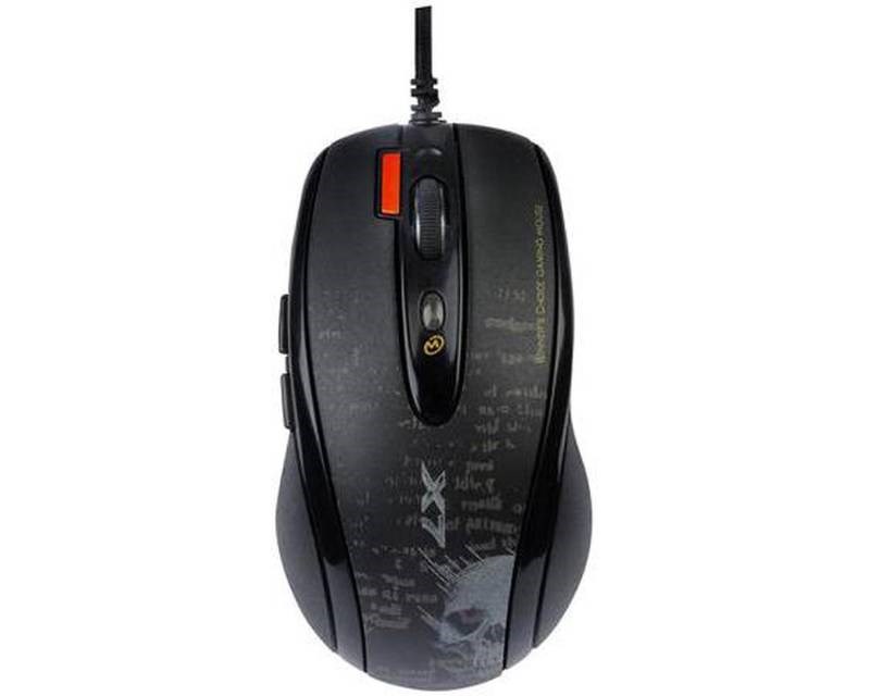 A4 TECH F5 V-Track Gaming USB crni miš Miševi SOPING.RS 41 A4 TECH F5 V-Track Gaming USB crni miš