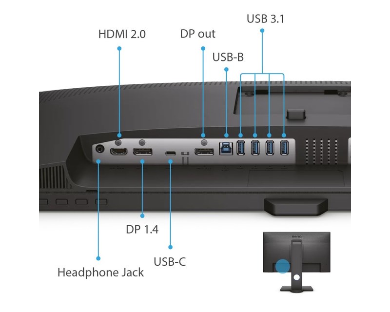 27 inča PD2705Q QHD IPS LED Dizajnerski monitor Monitori SOPING.RS 47 27 inča PD2705Q QHD IPS LED Dizajnerski monitor - Слика 7