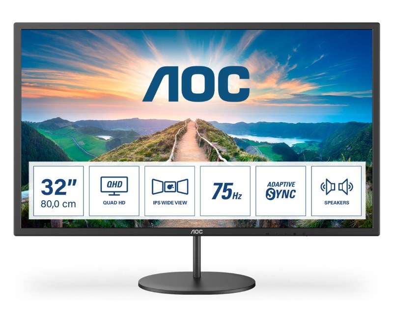 AOC 31.5″ Q32V4 IPS LED monitor Monitori SOPING.RS 41 AOC 31.5" Q32V4 IPS LED monitor