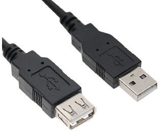 Kabl USB A – USB A M/F (produžni) 5m crni Produžni kablovi SOPING.RS 41 Kabl USB A - USB A M/F (produžni) 5m crni