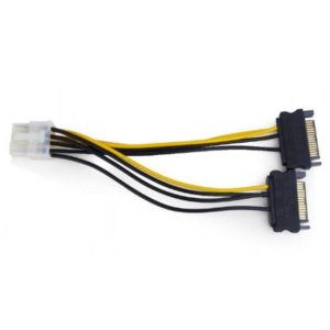Naponski adapter za PCI-E VGA (8-pin) -2x Sata Video adapteri SOPING.RS Naponski adapter za PCI-E VGA (8-pin) -2x Sata