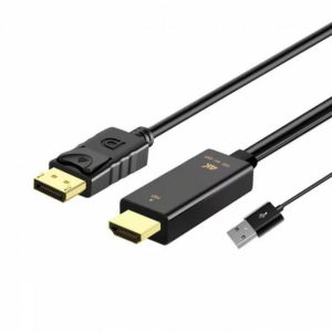 Kabl HDMI + USB 2.0 na DisplayPort (m/m) 1.8m