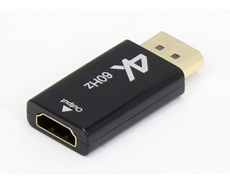 Adapter DisplayPort 1.4 (M) – HDMI 2.0 (F) crni HDMI adapteri SOPING.RS 42 Adapter DisplayPort 1.4 (M) - HDMI 2.0 (F) crni - Слика 2