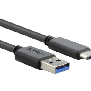 Kabl 3.0 USB A - USB 3.1 tip C M/M 2m crni