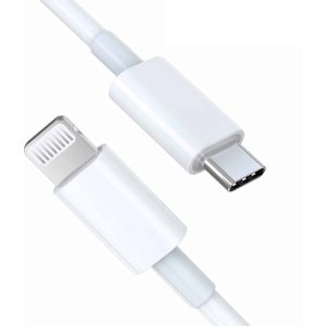 Kabl 3.1 USB tip C na iPhone Lighting 5,6,7 2.4 A, 2m beli