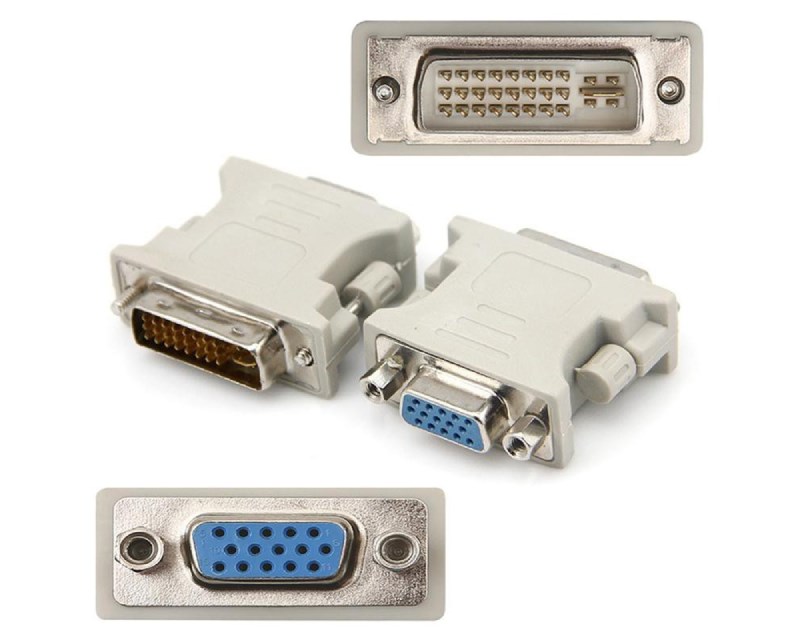 Adapter DVI-I (24+5) Dual Link (M) – VGA D-sub (F) beli Video adapteri SOPING.RS 41 Adapter DVI-I (24+5) Dual Link (M) - VGA D-sub (F) beli