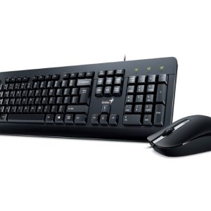 Tastatura + Miš Genius KM-160 USB US, crna