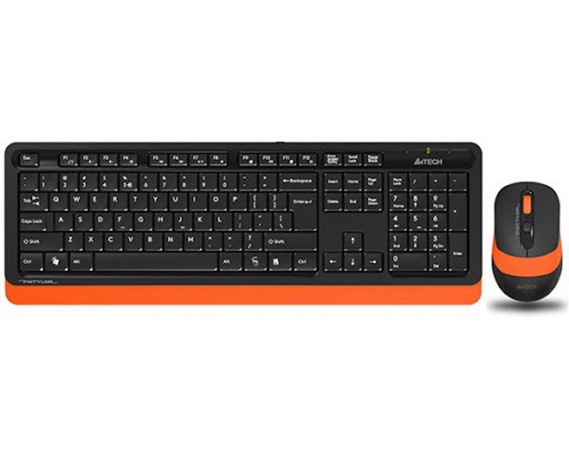 A4 TECH FG1010 FSTYLER Wireless Combo USB US narandžasti set Tastature SOPING.RS 41 A4 TECH FG1010 FSTYLER Wireless Combo USB US narandžasti set
