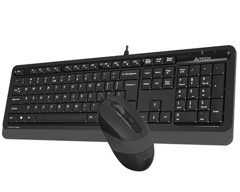A4 TECH F1010 FSTYLER USB YU siva tastatura + USB sivi miš Tastature SOPING.RS 42 A4 TECH F1010 FSTYLER USB YU siva tastatura + USB sivi miš - Слика 2