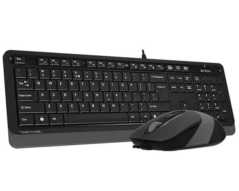 A4 TECH F1010 FSTYLER USB YU siva tastatura + USB sivi miš Tastature SOPING.RS 44 A4 TECH F1010 FSTYLER USB YU siva tastatura + USB sivi miš - Слика 4