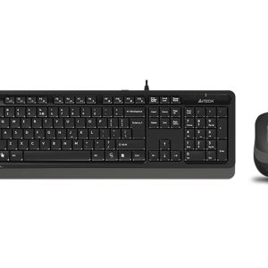 A4 TECH F1010 FSTYLER USB YU siva tastatura + USB sivi miš