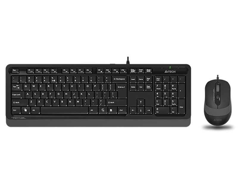 A4 TECH F1010 FSTYLER USB YU siva tastatura + USB sivi miš Tastature SOPING.RS 41 A4 TECH F1010 FSTYLER USB YU siva tastatura + USB sivi miš