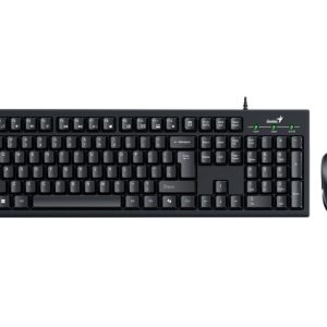 KM-100SE USB US crna tastatura+ USB crni miš