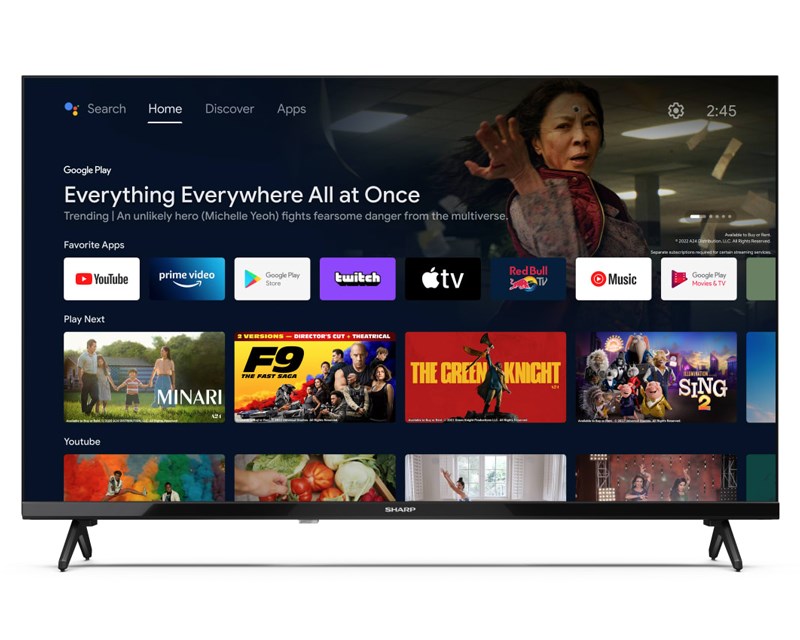 SHARP 32 inch 32FH2EA HD Android TV Televizori SOPING.RS 45 SHARP 32 inch 32FH2EA HD Android TV - Слика 5
