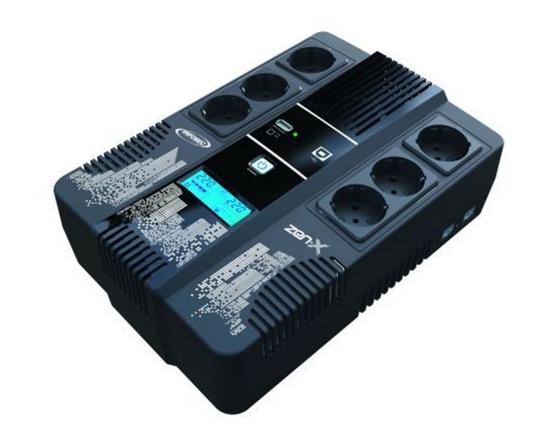 Zen-X 800 FR/SCHUKO UPS UPS i ispravljači SOPING.RS 42 Zen-X 800 FR/SCHUKO UPS - Слика 2