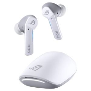 ROG CETRA True Wireless Bežične gaming slušalice sa mikrofonom bele