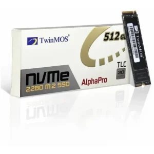 SSD M.2 NVMe TwinMOS 512GB, 3600MBs/3250MBs NVMe512GB2280AP