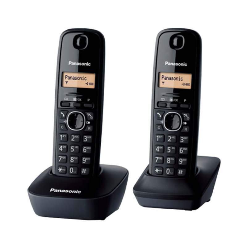 Telefon Panasonic KX-TG 1612 Duo (Crni) Fiksni telefoni SOPING.RS 41 Telefon Panasonic KX-TG 1612 Duo (Crni)