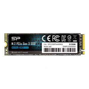 SSD M.2 NVMe Silicon Power A60 Gen.3 512GB, SP512GBP34A60M28 - SP512GBP34A60M28