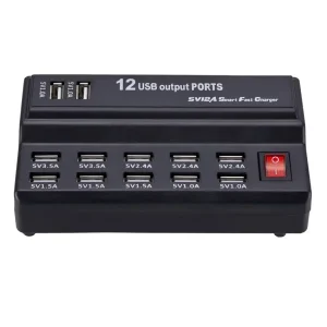 USB punjač 12 portova KT-USBp-120 Kettz 220V