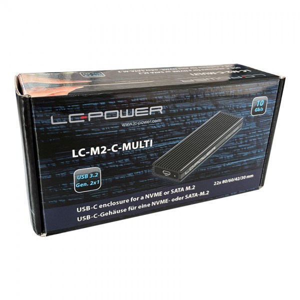 HDD Rack LC Power LC-M2-C-MULTI – M.2 SSD Enclosure (NVMe & SATA) HDD SOPING.RS 44 HDD Rack LC Power LC-M2-C-MULTI - M.2 SSD Enclosure (NVMe & SATA) - Слика 4