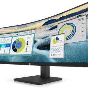 Monitor HP P34hc 34"/VA zakrivljen/3440x1440/100Hz/5ms/HDMI, DP, USB-C dock 65W/visina/zvucnici/3g - 21Y56AA