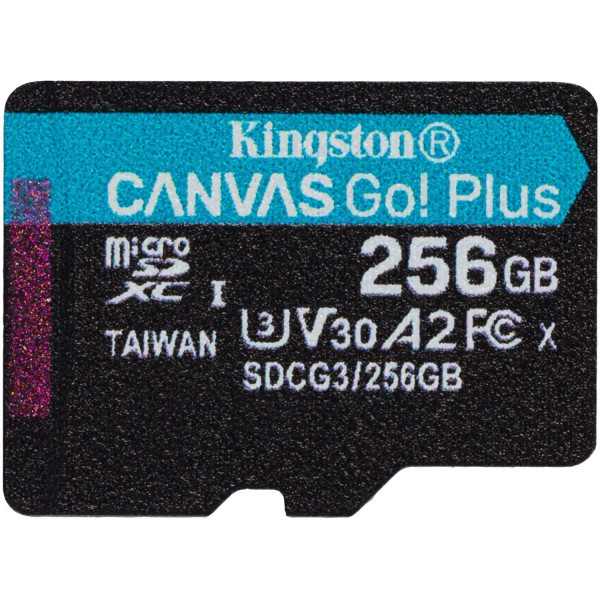 Micro SD Kingston 256GB Canvas GoPlus Class10 UHS-I U3 V30 A2, SDCG3/256GB – SDCG3/256GB Memorijske kartice SOPING.RS 41 Micro SD Kingston 256GB Canvas GoPlus Class10 UHS-I U3 V30 A2, SDCG3/256GB - SDCG3/256GB