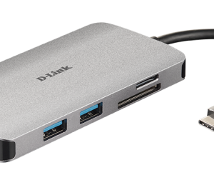Docking D-Link DUB-M810 8in1 USB-C - HDMI/USB3.0x2/CR/PD/GLAN