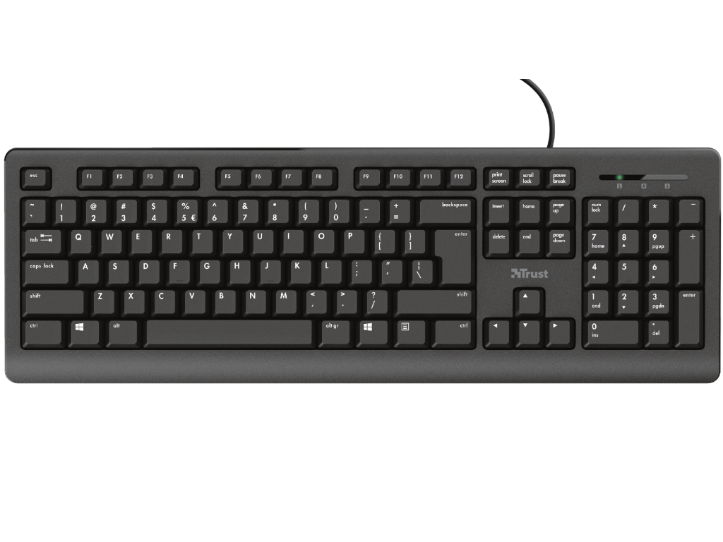 Tastatura TRUST Primo žicna/SRB/crna Tastature SOPING.RS 41 Tastatura TRUST Primo žicna/SRB/crna
