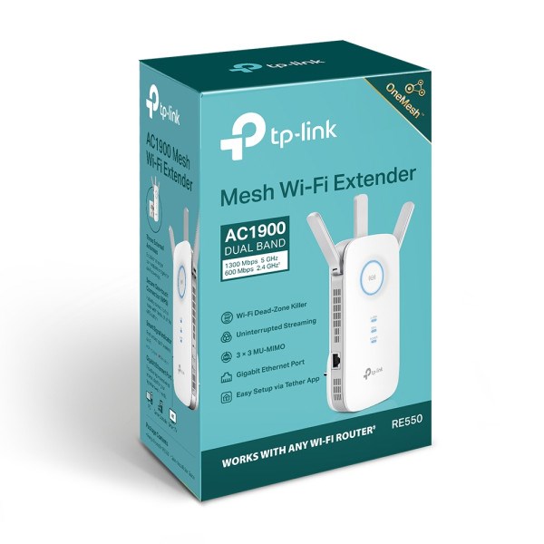 TP-LINK RE550 Wi-Fi Range Extender AC1900 Ruteri SOPING.RS 45 TP-LINK RE550 Wi-Fi Range Extender AC1900 - Слика 5