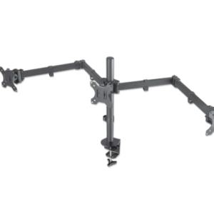 Stoni nosač za 3 monitora Manhattan 461658 13″-27″ Dodatna oprema za računare SOPING.RS Stoni nosač za 3 monitora Manhattan 461658 13"-27"