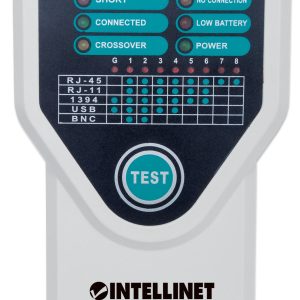 Tester mrežni Intellinet 780094 RJ45/RJ11/USB/BNC