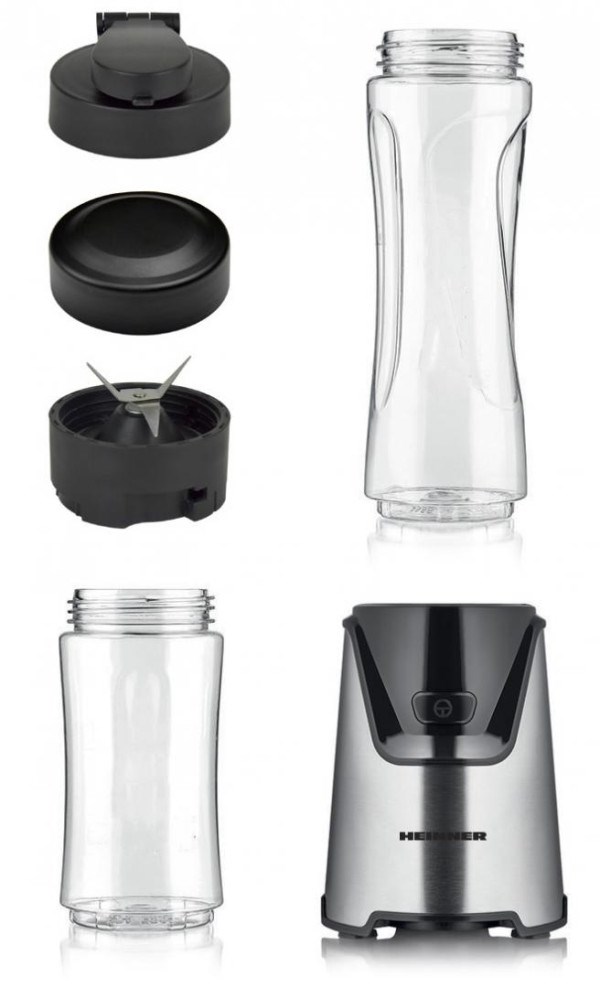 Blender HEINNER HSB-T400SS 400ml/600ml/400W/19000RPM/plastična čaša Blenderi SOPING.RS 42 Blender HEINNER HSB-T400SS 400ml/600ml/400W/19000RPM/plastična čaša - Слика 2