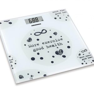 Personalna vaga HEINNER HBS-150MSJ 150kg/digitalna/staklo/CR2032