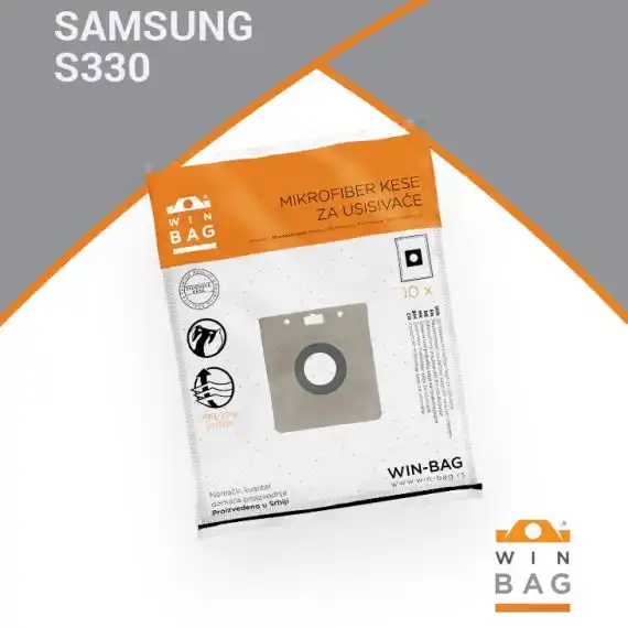 Kesa za usisivač Samsung S330 mikrofiber/zamenska (model 4135) 1/10 Dodatna oprema za usisivače SOPING.RS 41 Kesa za usisivač Samsung S330 mikrofiber/zamenska (model 4135) 1/10
