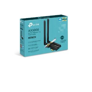 Mrežna kartica TP-LINK ARCHER TX50E Wi-F/AX3000/2402Mbps/574Mbps/Bluetooth 5.0/PCIe/2 antene