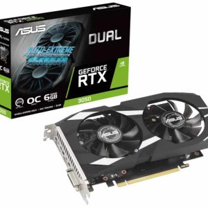 Graficka karta ASUS DUAL-RTX3050-O6G NVD/6GB/GDDR6/96bit/crna