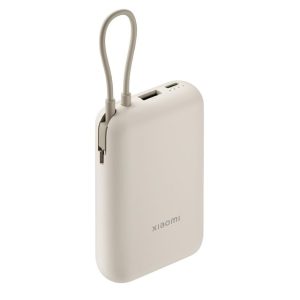Power Bank 10000mAh (Integrated Cable) Tan (BHR9072GL)